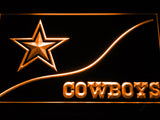 FREE Dallas Cowboys (6) LED Sign - Orange - TheLedHeroes