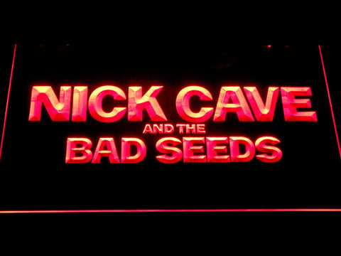Nick Cave & the Bad Seeds LED Neon Sign USB - Red - TheLedHeroes