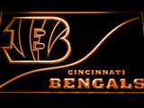 Cincinnati Bengals (4) LED Sign - Orange - TheLedHeroes