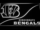 Cincinnati Bengals (4) LED Neon Sign Electrical - White - TheLedHeroes