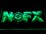 NOFX (3) LED Neon Sign USB - Green - TheLedHeroes