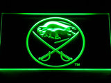 FREE Buffalo Sabres (4) LED Sign - Green - TheLedHeroes