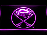 FREE Buffalo Sabres (4) LED Sign - Purple - TheLedHeroes