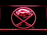 Buffalo Sabres (4) LED Neon Sign USB - Red - TheLedHeroes