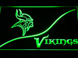 Minnesota Vikings (3) LED Sign - Green - TheLedHeroes