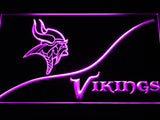 FREE Minnesota Vikings (3) LED Sign - Purple - TheLedHeroes