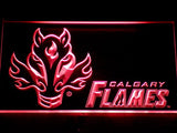 FREE Calgary Flames (2) LED Sign - Red - TheLedHeroes
