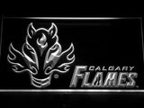 FREE Calgary Flames (2) LED Sign - White - TheLedHeroes