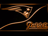 FREE New England Patriots (3) LED Sign - Orange - TheLedHeroes