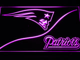 FREE New England Patriots (3) LED Sign - Purple - TheLedHeroes