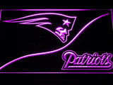 New England Patriots (3) LED Neon Sign Electrical - Purple - TheLedHeroes