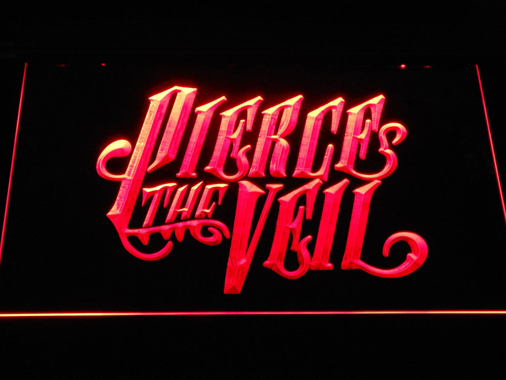 Pierce the Veil LED Neon Sign USB - Red - TheLedHeroes