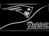 FREE New England Patriots (3) LED Sign - White - TheLedHeroes