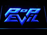 Pop Evil LED Neon Sign USB - Blue - TheLedHeroes