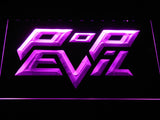Pop Evil LED Neon Sign USB - Purple - TheLedHeroes