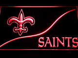 New Orleans Saints (4) LED Sign - Red - TheLedHeroes