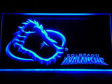 Colorado Avalanche (2) LED Neon Sign Electrical - Blue - TheLedHeroes