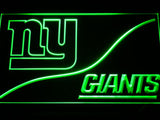 New York Giants (4) LED Neon Sign USB - Green - TheLedHeroes