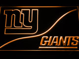 New York Giants (4) LED Neon Sign USB - Orange - TheLedHeroes
