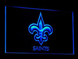 New Orleans Saints LED Neon Sign USB - Blue - TheLedHeroes