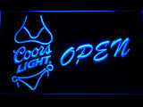 FREE Coors Light Bikini Open LED Sign - Blue - TheLedHeroes