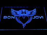 Bon Jovi (2) LED Neon Sign Electrical - Blue - TheLedHeroes