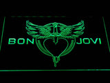 Bon Jovi (2) LED Neon Sign USB - Green - TheLedHeroes