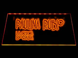 Paulina Rubio - La chica dorada LED Neon Sign Electrical - Orange - TheLedHeroes