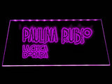 Paulina Rubio - La chica dorada LED Neon Sign USB - Purple - TheLedHeroes