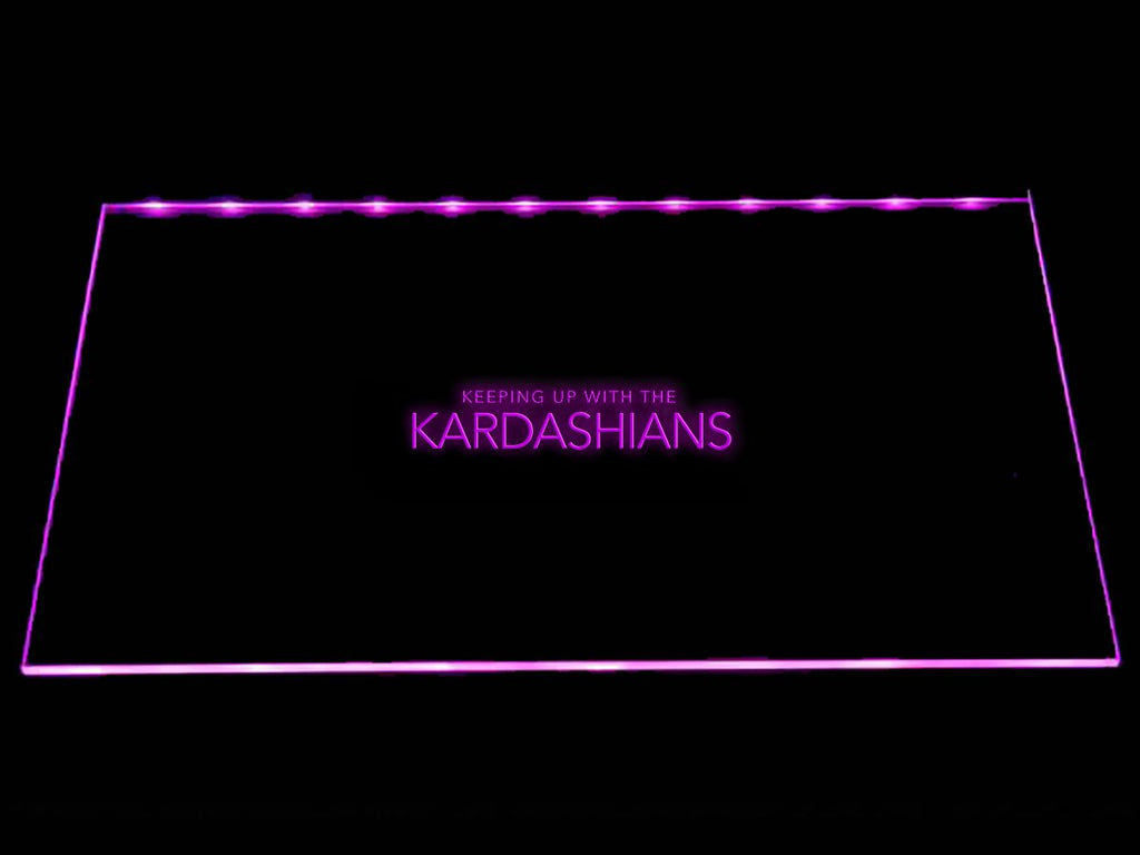 Keeping Up with the Kardashians LED Neon Sign Electrical - Purple - TheLedHeroes
