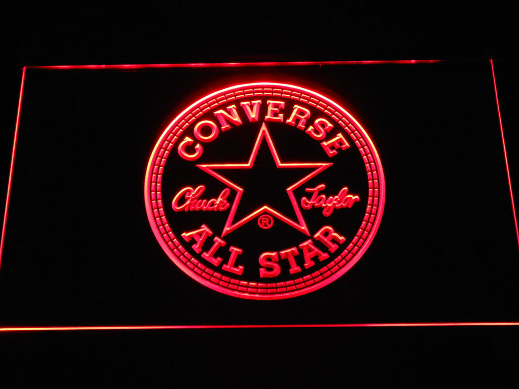 Converse LED Neon Sign Electrical - Red - TheLedHeroes