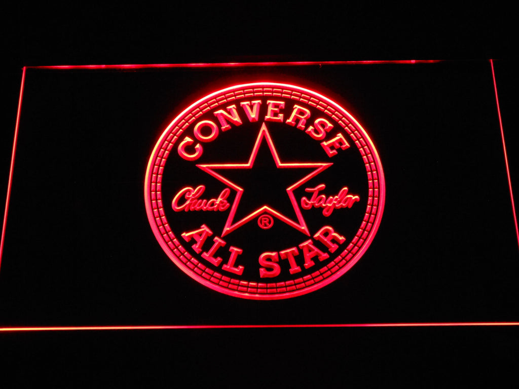 Converse LED Neon Sign USB - Red - TheLedHeroes