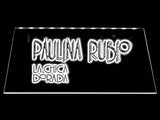 Paulina Rubio - La chica dorada LED Neon Sign USB - White - TheLedHeroes