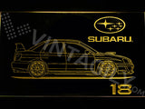 Subaru 18 LED Sign - Yellow - TheLedHeroes