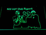 Red Hot Chili Peppers (2) LED Neon Sign USB - Green - TheLedHeroes
