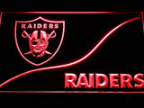Oakland Raiders (3) LED Neon Sign Electrical - Red - TheLedHeroes