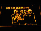 Red Hot Chili Peppers (2) LED Neon Sign Electrical - Yellow - TheLedHeroes