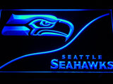 Seattle Seahawks (4) LED Neon Sign USB - Blue - TheLedHeroes
