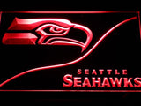 Seattle Seahawks (4) LED Neon Sign USB - Red - TheLedHeroes