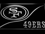 FREE San Francisco 49ers (3) LED Sign - White - TheLedHeroes