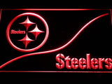 Pittsburgh Steelers (5) LED Neon Sign USB - Red - TheLedHeroes