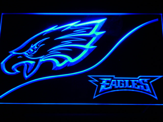 Philadelphia Eagles (4) LED Sign - Blue - TheLedHeroes