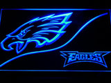 Philadelphia Eagles (4) LED Neon Sign USB - Blue - TheLedHeroes