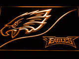 Philadelphia Eagles (4) LED Sign - Orange - TheLedHeroes