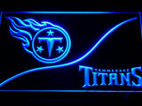 Tennessee Titans (3) LED Neon Sign USB - Blue - TheLedHeroes