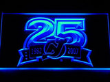 New Jersey Devils 25th Anniversary LED Neon Sign USB - Blue - TheLedHeroes