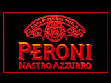 FREE Peroni Nastro Azzurro Beer LED Sign - Red - TheLedHeroes