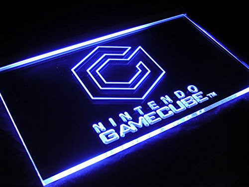 Nintendo Gamecube LED Sign - Blue - TheLedHeroes