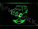Mini Cooper Classic LED Neon Sign Electrical - Green - TheLedHeroes