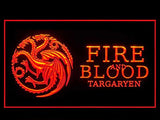 Game of Thrones House Targaryen LED Sign - Red - TheLedHeroes